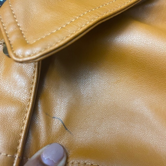 DKNY | Roasted Pecan Bomber Faux Leather Jacket plus size 3x
NWT - Picture 11 of 11